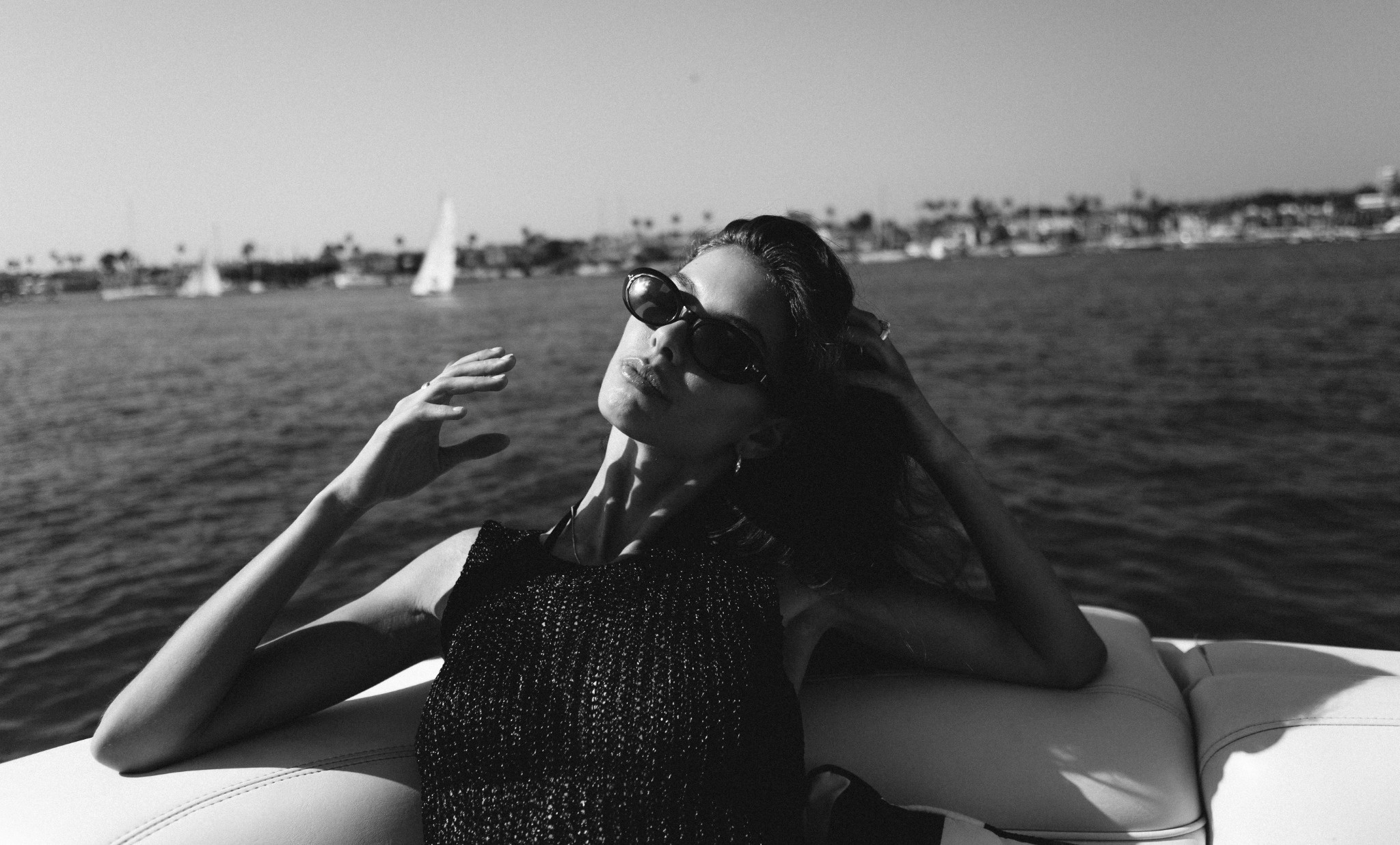CHANEL independent campaign concept, yacht closeup without logo